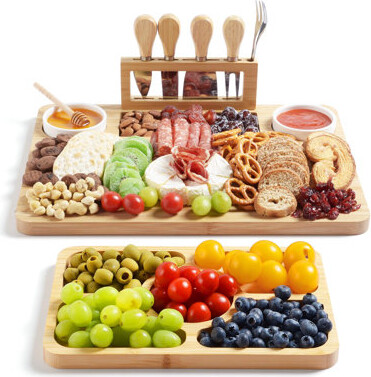 Millwood Pines Chalina Bamboo Cheese Board