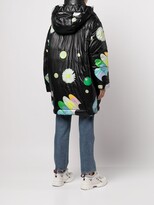 Thumbnail for your product : Cynthia Rowley Floral-Print Padded Coat