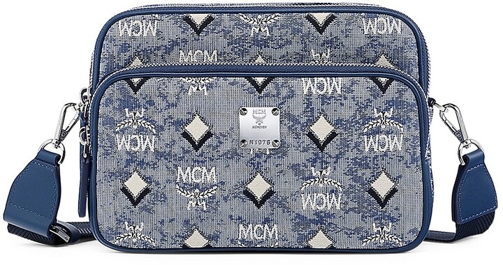 MCM Klassik Vintage Jacquard Monogram Crossbody Bag - ShopStyle