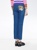 Thumbnail for your product : Gucci Embroidered Jeans