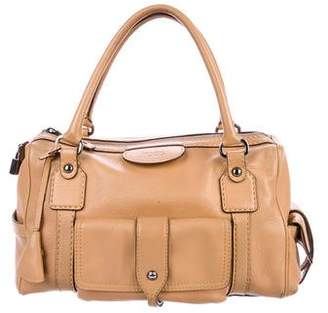 Tod's Leather Pocket Detail Handle Bag
