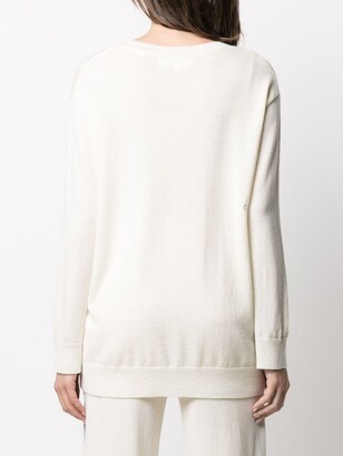Chinti and Parker Heritage Side Stripe Jumper