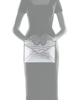 Thumbnail for your product : Rebecca Minkoff Leo Leather Clutch Bag - Silver Hardware