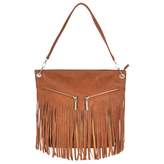 Thumbnail for your product : Apricot Tan Fringed Shoulder Bag