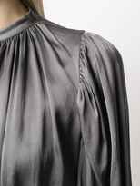 Thumbnail for your product : Rochas Satin Draped Blouse