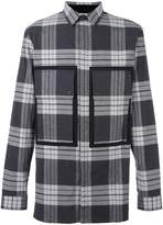 Thumbnail for your product : Helmut Lang patch pocket plaid shirt