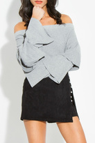 Thumbnail for your product : Sugar Lips Joselle Off Shoulder Sweater