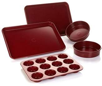 Curtis Stone Dura-Bake 5-piece Bakeware Set - Assorted Colors