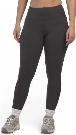 TJMAXX Vertical Line Leggings, Spandex/Polyester