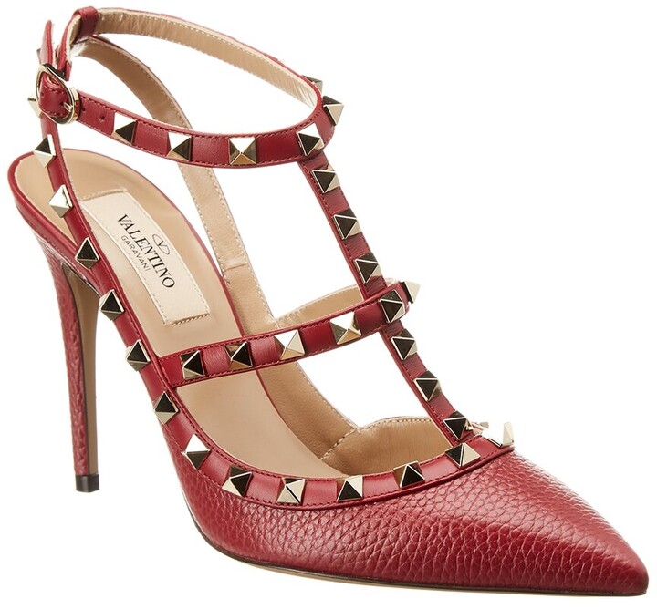 Valentino Red Women's Pumps | ShopStyle