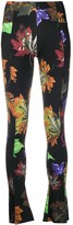 Thumbnail for your product : Off-White Floral-Print Flared Leggings
