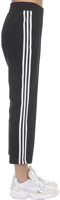 adidas 3 Stripe Woven Cropped Track Pants