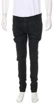 Thumbnail for your product : Balmain Coated Biker Skinny Jeans