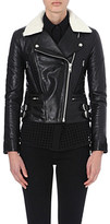 Thumbnail for your product : Victoria Beckham Joan leather biker jacket