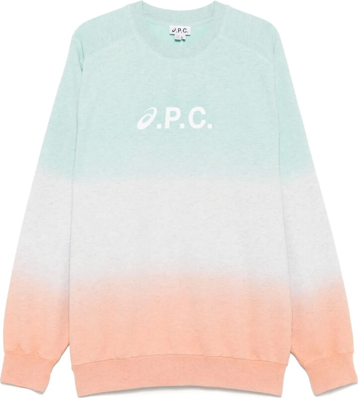 A.P.C. X Asics Logo-Print Sweater