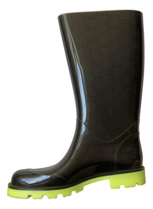 gucci rubber boots