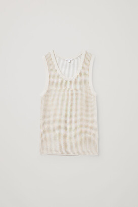 COS Knitted Paper Vest Top