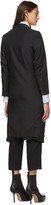 Thumbnail for your product : Comme des Garcons Black Gabardine Tuxedo Coat