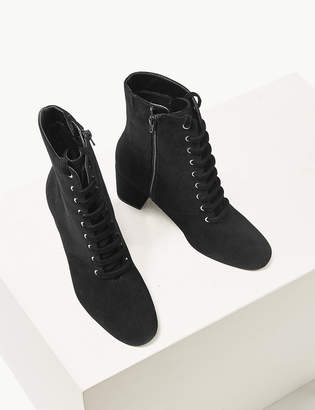 M&S CollectionMarks and Spencer Lace-up Ankle Boots