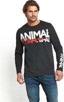 Thumbnail for your product : Animal Mens Lornor Long Sleeve Tee - Black