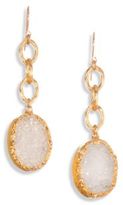 Thumbnail for your product : Nest Druzy Agate Drop Earrings