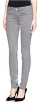 Thumbnail for your product : Nobrand 'Dylan' waxed tuxedo stripe skinny jeans