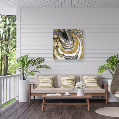 Bolog Stone Prose On Canvas Print