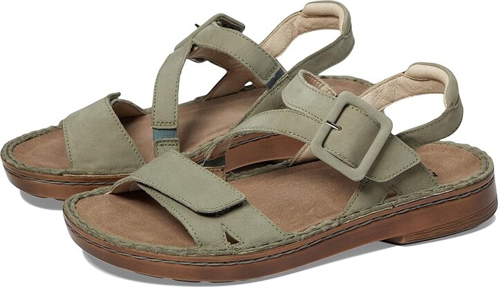 (取寄) ナオト レディース カステロ Naot women Naot Castelo Sage Nubuck Naot Footwear Castelo Women's Shoes Sage Nubuck : EU 35 (US
