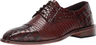 Stacy Adams Trimarco Leather Sole Moe Toe Oxford (Black) Men's Shoes