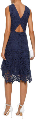 Joie Bridley Cutout Cotton Guipure Lace Mini Dress