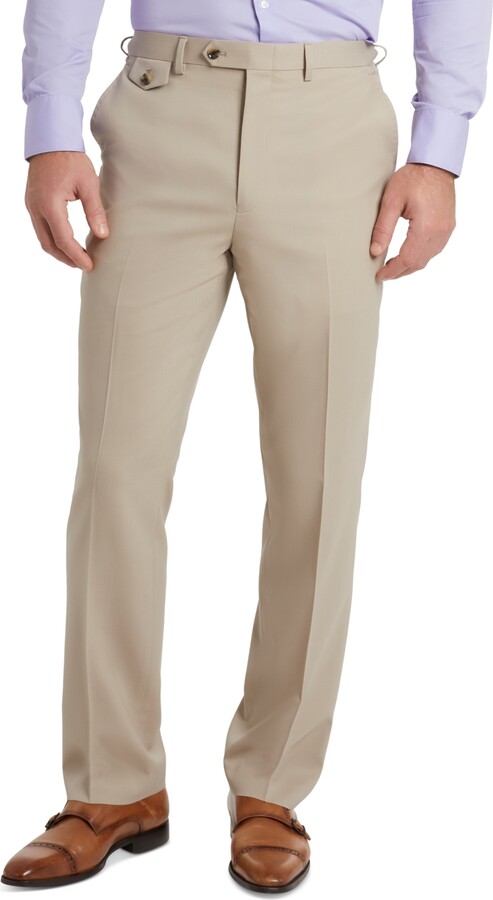 Tayion Collection Men's Classic-Fit Tan Suit Pants - ShopStyle