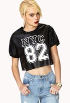 Thumbnail for your product : Forever 21 Fresh Perforated Crop Top
