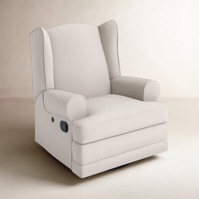Stork Craft Serenity Swivel Reclining Glider with USB