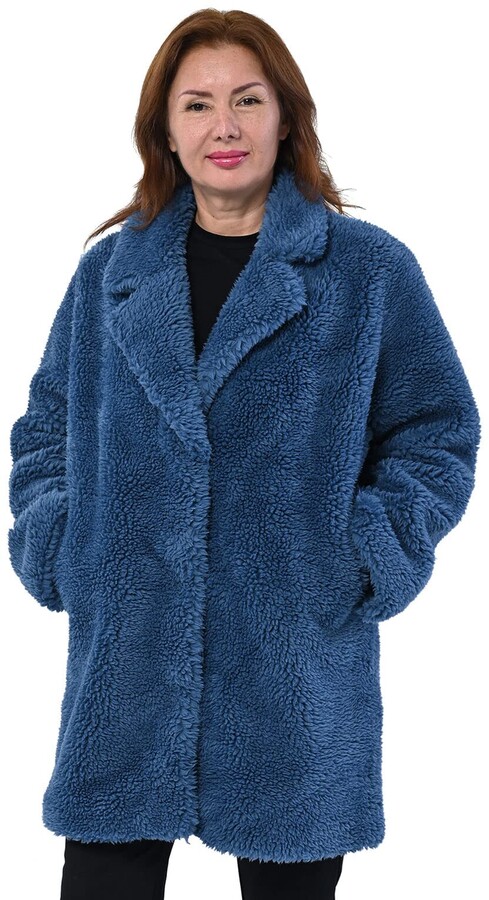 Reversible Coats for Women,NEWONESUN Winter Keep Warm Faux Fur Coat Bomber Jacket Outwear Cardigan