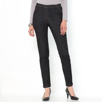 elasticated waist jeans womens uk