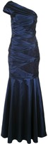 Thumbnail for your product : Tadashi Shoji Satin Ruched Gown