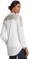 Thumbnail for your product : Chico's Studded Shoulders Zena Top