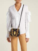 Thumbnail for your product : Chloé Drew Bijou Mini Leather Cross Body Bag - Womens - Navy Multi