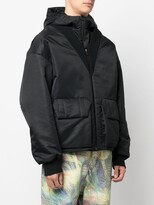Thumbnail for your product : Ferrari Layered Hooded Bomber Jacket