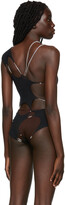 Thumbnail for your product : Rui Black Asymmetrical Bodysuit
