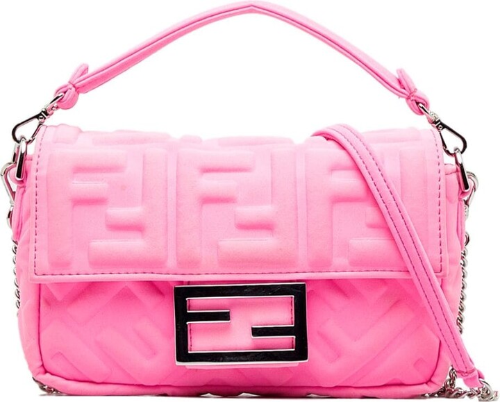 Pre-owned Fendi Pink Handbags