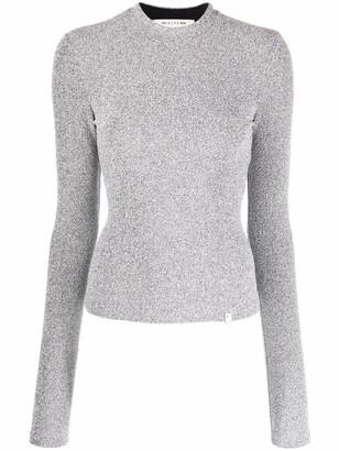 Silver Lurex Sweater | Shop the world’s largest collection of fashion ...