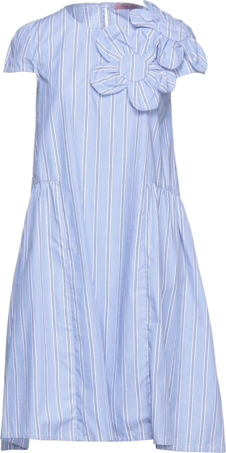 Stripe Flower Dress | ShopStyle