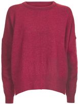 Thumbnail for your product : Tall zip side crew neck knitted jumper