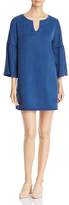 Thumbnail for your product : Side Stitch Bell Sleeve Chambray Tunic Dress