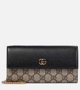 Thumbnail for your product : Gucci GG Marmont leather clutch