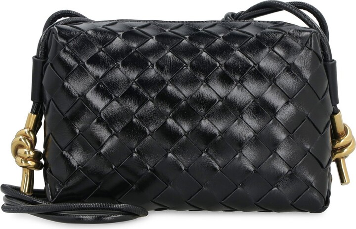 Bottega Veneta Mini Loop Woven Crossbody Bag