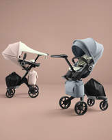 stokke stroller blue