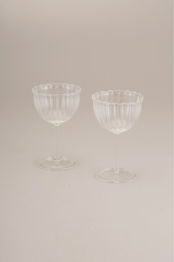 Fleck Kira Stemware Coupes - Set of 2