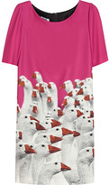 Thumbnail for your product : Moschino Cheap & Chic Moschino Cheap and Chic Printed stretch-crepe dress